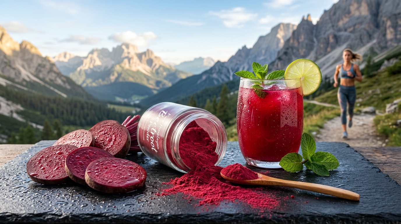 Pre-Workout and Gym Recovery Whole Foods in Nepal: Sweet Potato Powder, Beetroot Powder, Chia and Nuts