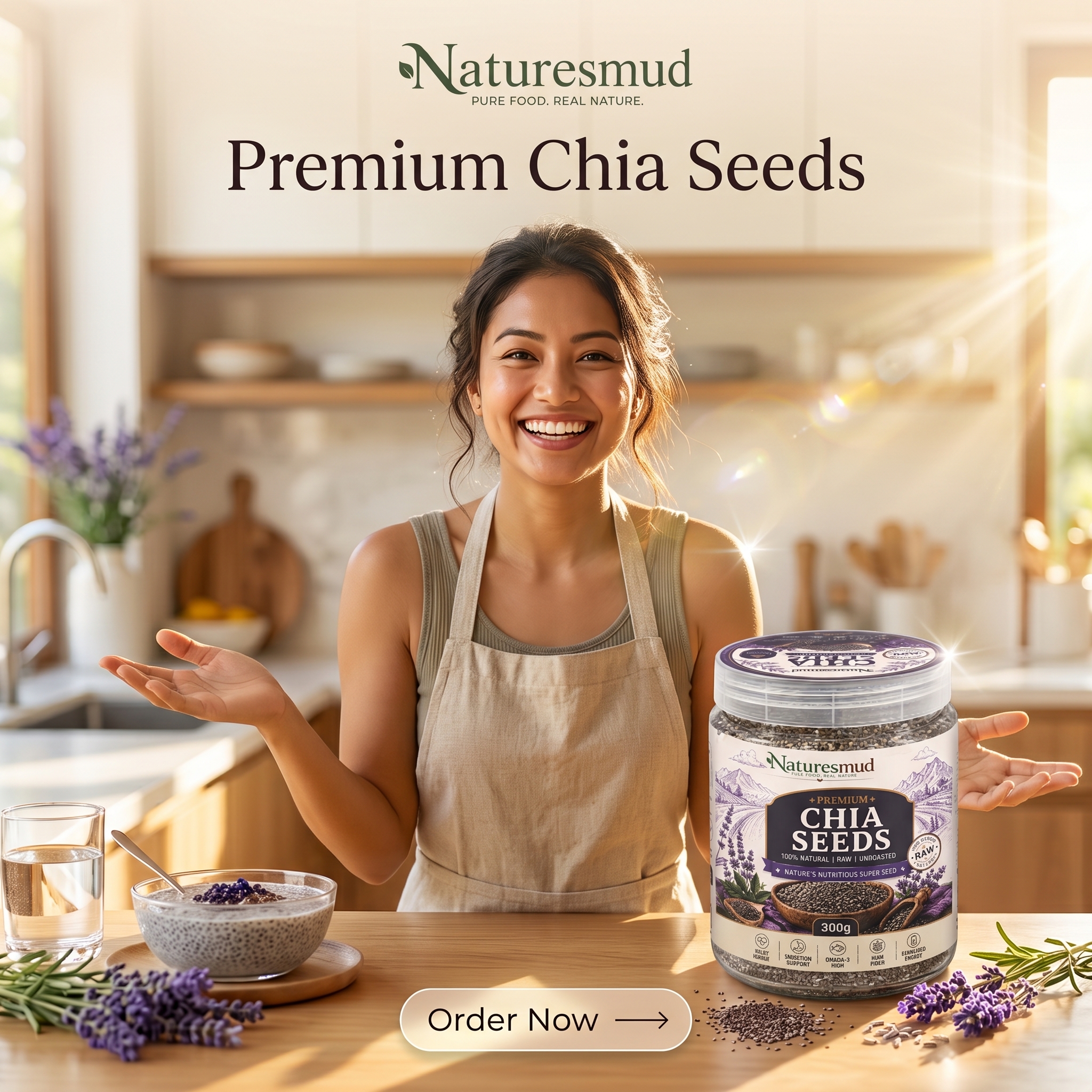 Organic Chia Seeds (Black)