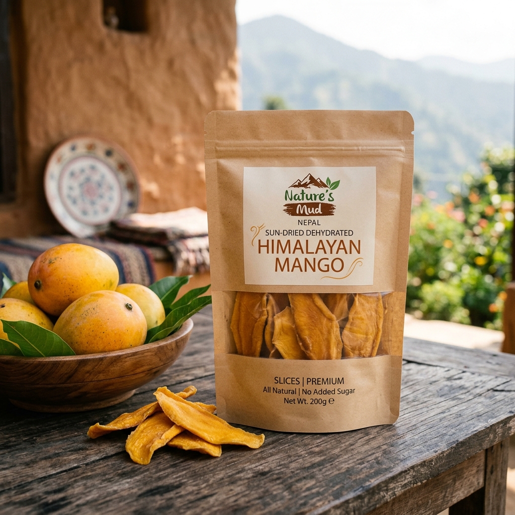 Sun-Dried Himalayan Mango Slices - Image 1