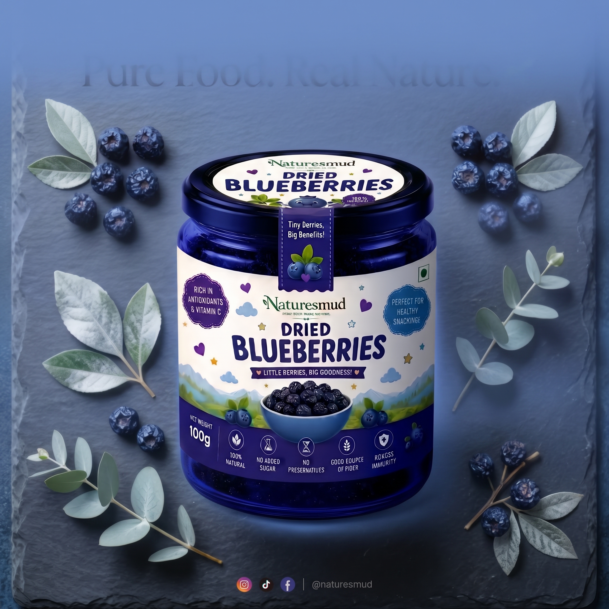 Dried Blueberries