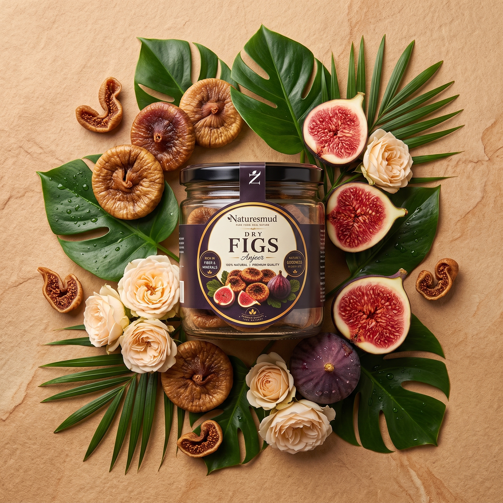 Dry Figs (Anjeer) — Lifestyle & Studio View #4