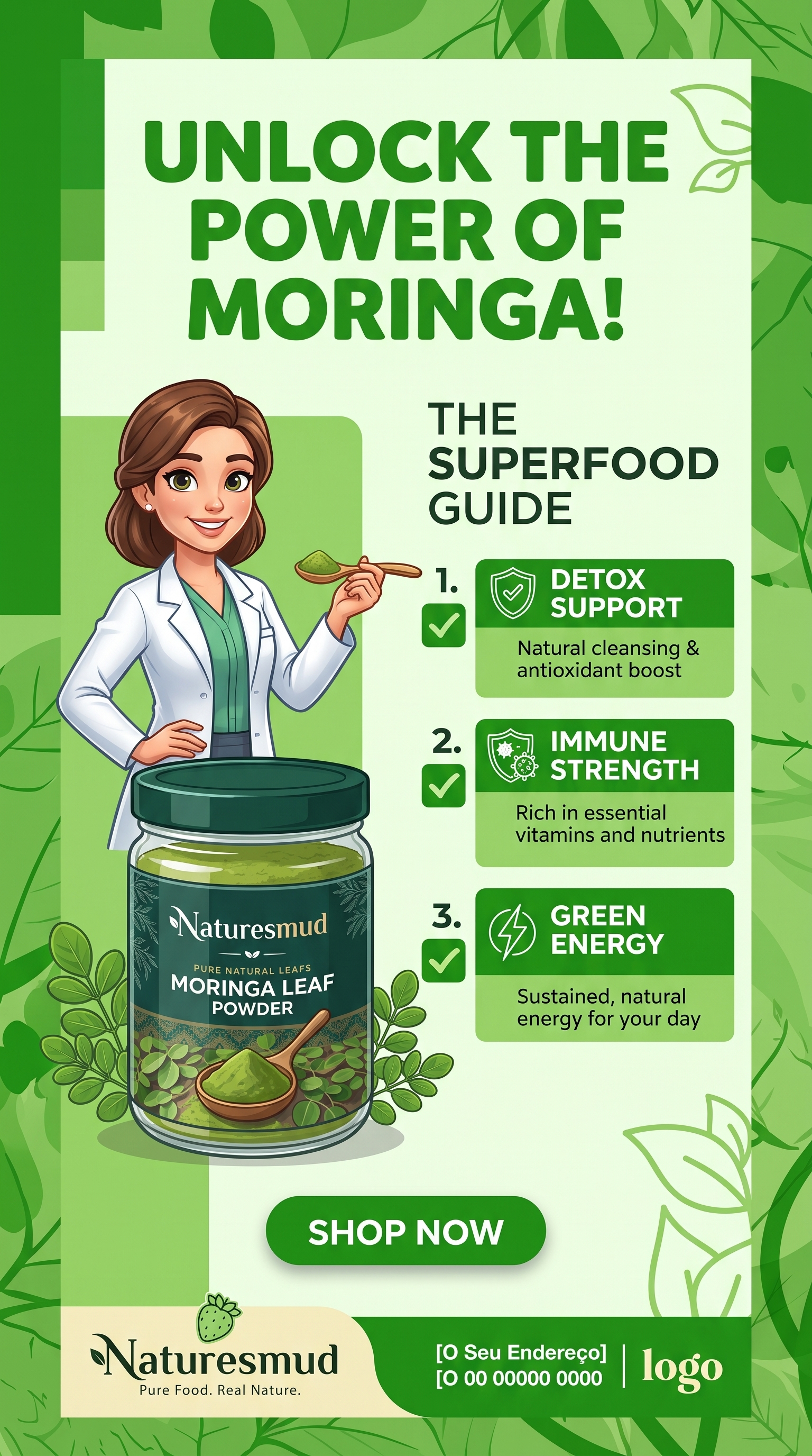 Moringa Leaf Powder thumbnail 3