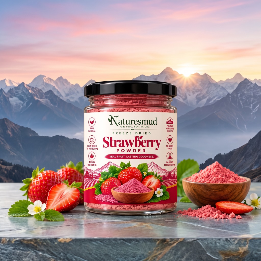 Strawberry Powder in Nepal: Natural Cake Frosting, Milkshakes, Oats and Price Guide